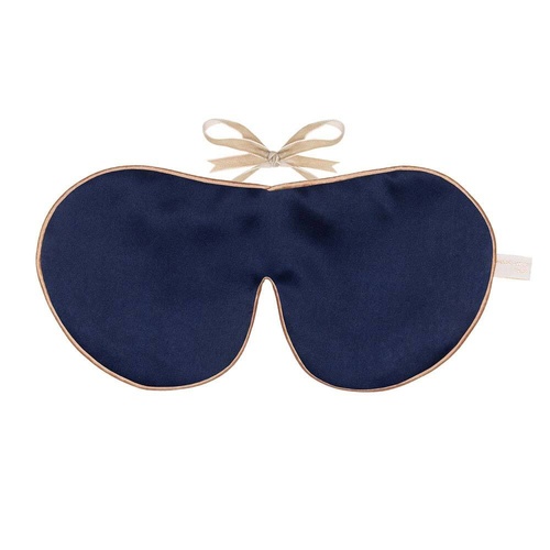 Holistic Silk Pure Silk Eye Mask Navy