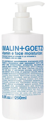 Malin + Goetz Vitamin E Face Moisturizer 250 ml