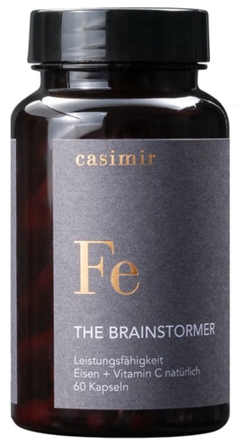 casimir THE BRAINSTORMER - Iron + natural Vitamin C
