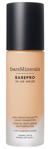 bareMinerals BAREPRO 24HR Wear Skin-Perfecting Matte Liquid Foundation Mineral SPF 20 Light 21 Neutral