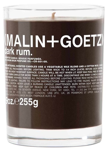 Malin + Goetz Dark Rum Candle 255g