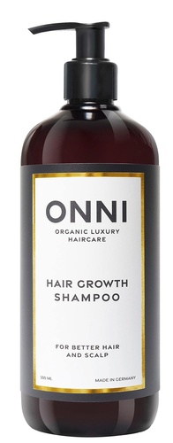 ONNI Organic Luxury Haircare Organic Hair Growth Shampoo 500ml