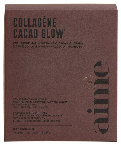 Aime Cacao Glow Collagen 10 sticks