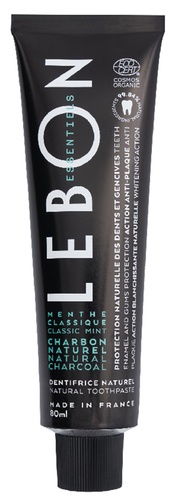 Lebon Classic Mint Charcoal toothpaste