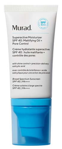 Murad Superactive SPF 40 Moisturizer: Mattifying Oil + Pore Control