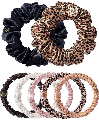 pure silk scrunchies - pixie super set