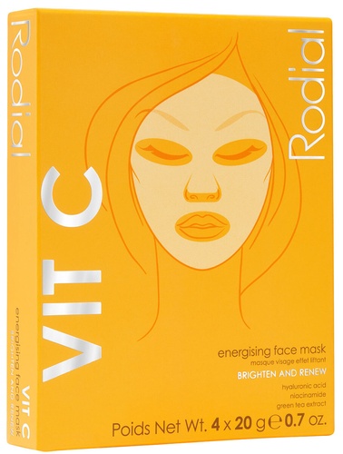 Rodial Vit C Cellulose Sheet Mask 4 Stück