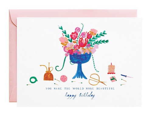 The Florist Called - Greeting Card