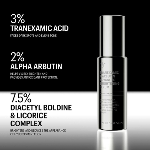 ALLIES OF SKIN Tranexamic & Arbutin Advanced Brightening Serum