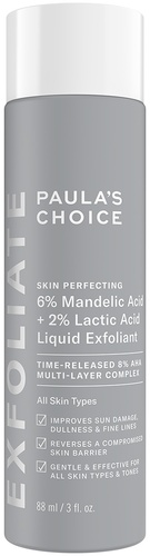 Skin Perfecting 6% Mandelic Acid + 2% Lactic Acid Liquid Exfoliant