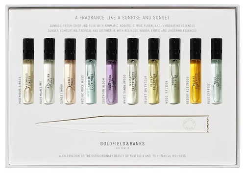 GOLDFIELD & BANKS Native Collection Discovery Set 10x2ml