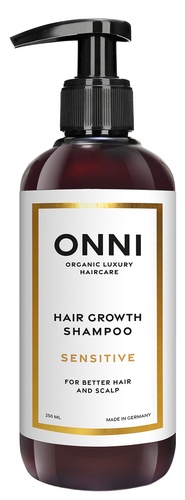 ONNI Organic Luxury Haircare SENSITIVE Hair Growth Shampoo