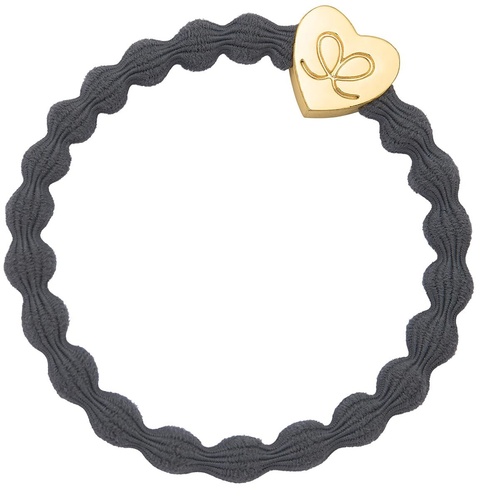 Gold Heart Storm Grey