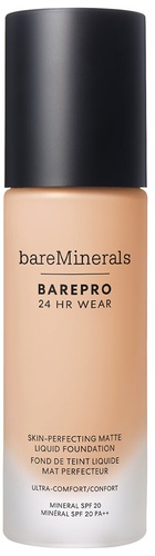 bareMinerals BAREPRO® 24HR Wear Skin-Perfecting Matte Liquid Foundation Mineral SPF 20 Light 27 Cool