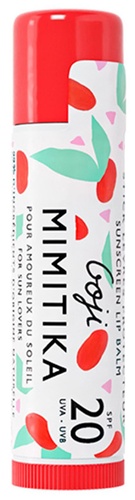 Mimitika SUNSCREEN LIP BALM SPF 20 Goji