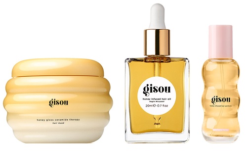GISOU On the Go Honey Hair Trio » buy online | NICHE BEAUTY