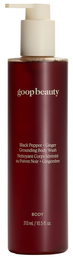 goop Black Pepper + Ginger Grounding Body Wash