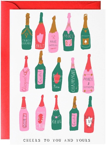 Let's Make a Toast Greeting Card