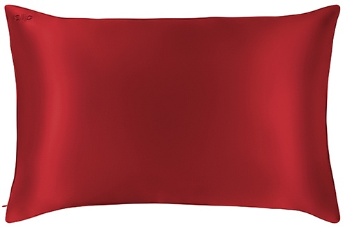 Slip pure silk queen pillowcase - scarlet scarlet