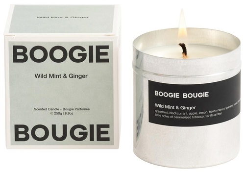 BOOGIE BOUGIE Scented Candle Wild Mint & Ginger