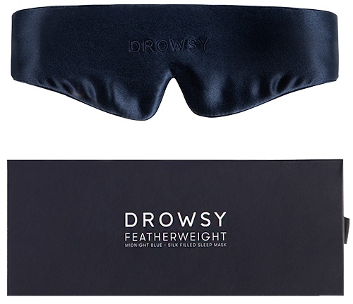 Drowsy Featherweight Sleep Mask Midnight Blue