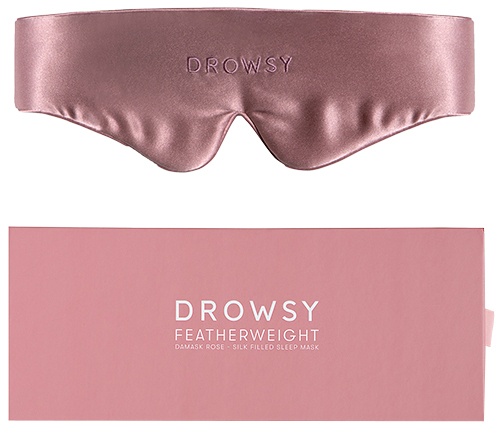 Drowsy Featherweight Sleep Mask Damask Rose