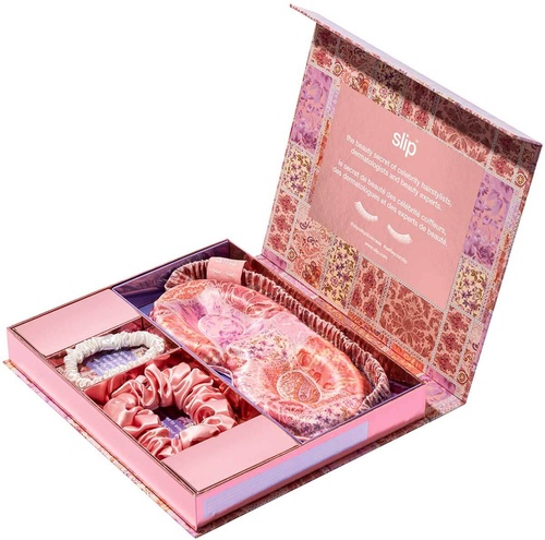 NEW Limited Edition Slip Boteh Beauty Sleepover Set — 100% Pure Silk Slip Beauty Sleepover Set - Boteh | Cult Beauty main image 3