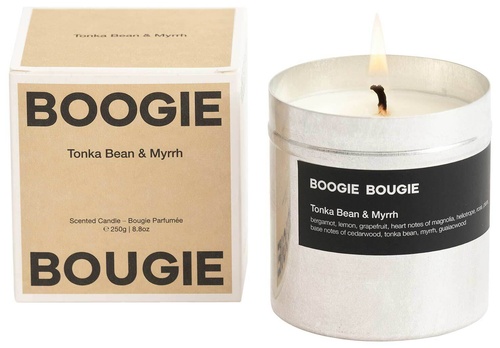 BOOGIE BOUGIE Scented Candle Tonka Bean & Myrrh
