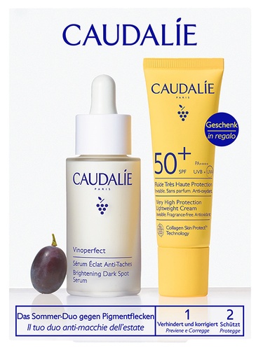 Caudalie VINOPERFECT SERUM & SUNCARE SET 2026
