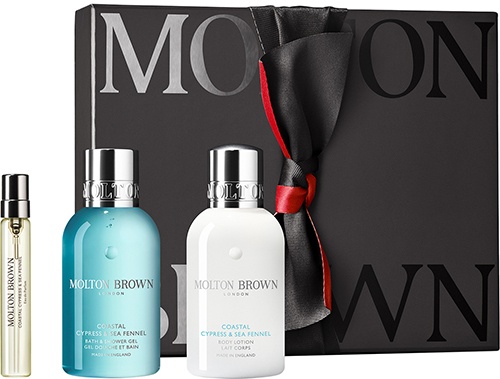 Molton Brown Coastal Cypress & Sea Fennel Scent Layering-Set