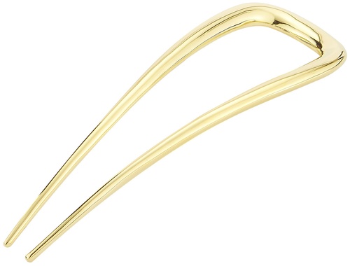 Deborah Pagani Small Sleek Hair Pin Gold