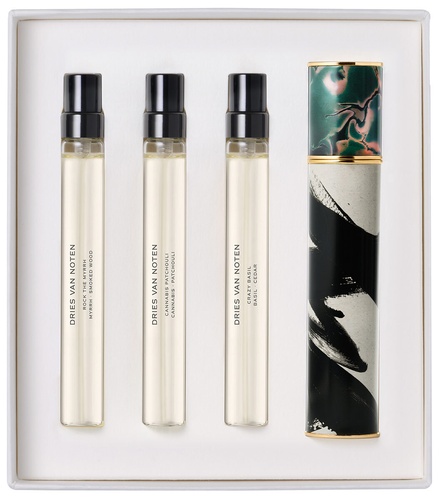 DRIES VAN NOTEN Refillable Nomadic Set The woody selection
