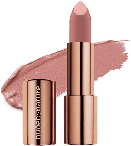 Nude By Nature Moisture Shine Lipstick 01 Bare Pink