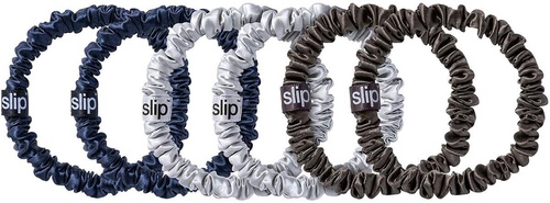 Slip Pure Silk Scrunchies Skinny Midnight 