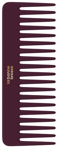 La Bonne Brosse The Detangling Comb - AUBERGINE