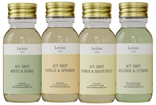 Leios Food 14-Day Set ACV Shots