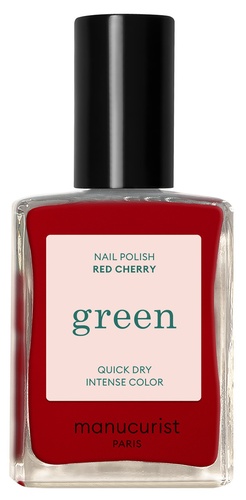 Manucurist Green Nail Lacquer Red Cherry