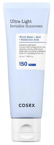 COSRX Ultra Light Invisible Sunscreen SPF50 PA++++