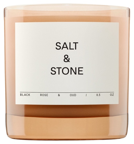 SALT & STONE Candle - Black Rose & Oud
