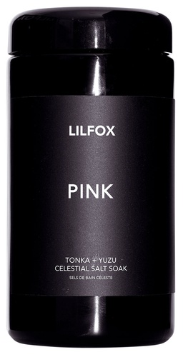 LILFOX Pink Tonka + Yuzu  Celestial Salt Soak