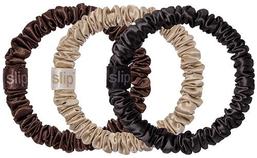 Slip Pure Silk Skinny Scrunchie Trio Ornament - betty