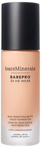 bareMinerals BAREPRO 24HR Wear Skin-Perfecting Matte Liquid Foundation Mineral SPF 20 Fair 15 Cool