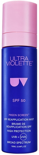 ULTRA VIOLETTE Preen Screen SPF50+ Reapplication Mist