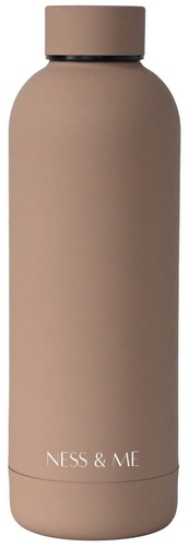 Ness & Me Water Bottle - Milk Tea