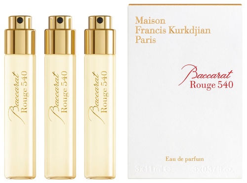 Maison Francis Kurkdjian Paris Baccarat Rouge 540 Refills 3 x 11ml