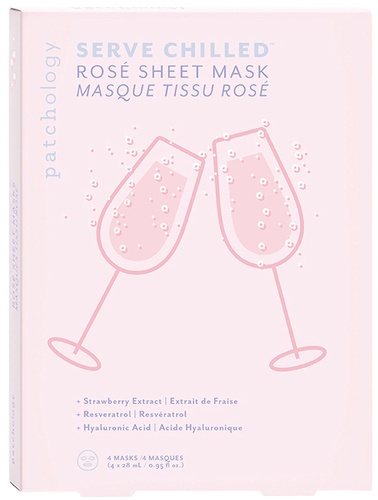 Patchology Served Chilled Rose Mask 4 Stück