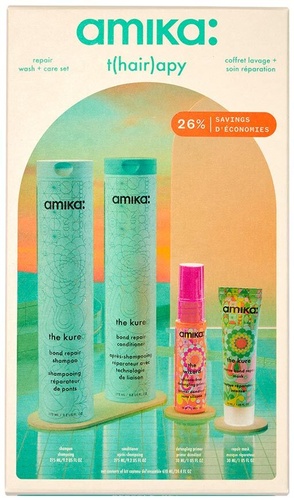 t(hair)apy repair wash + care set