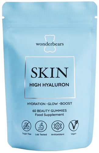 Wonderbears Skin - Hyaluronic Acid Pouch 60 Stück 
