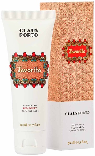 Claus Porto Favorito Red Poppy Hand Cream