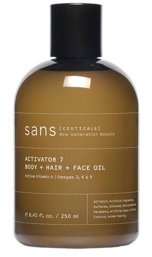 Sans [ceuticals] Activator 7 body + hair + face oil